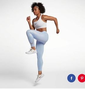 SMALL Nike Blue Mermaid Dry Fit Athletic Leggings